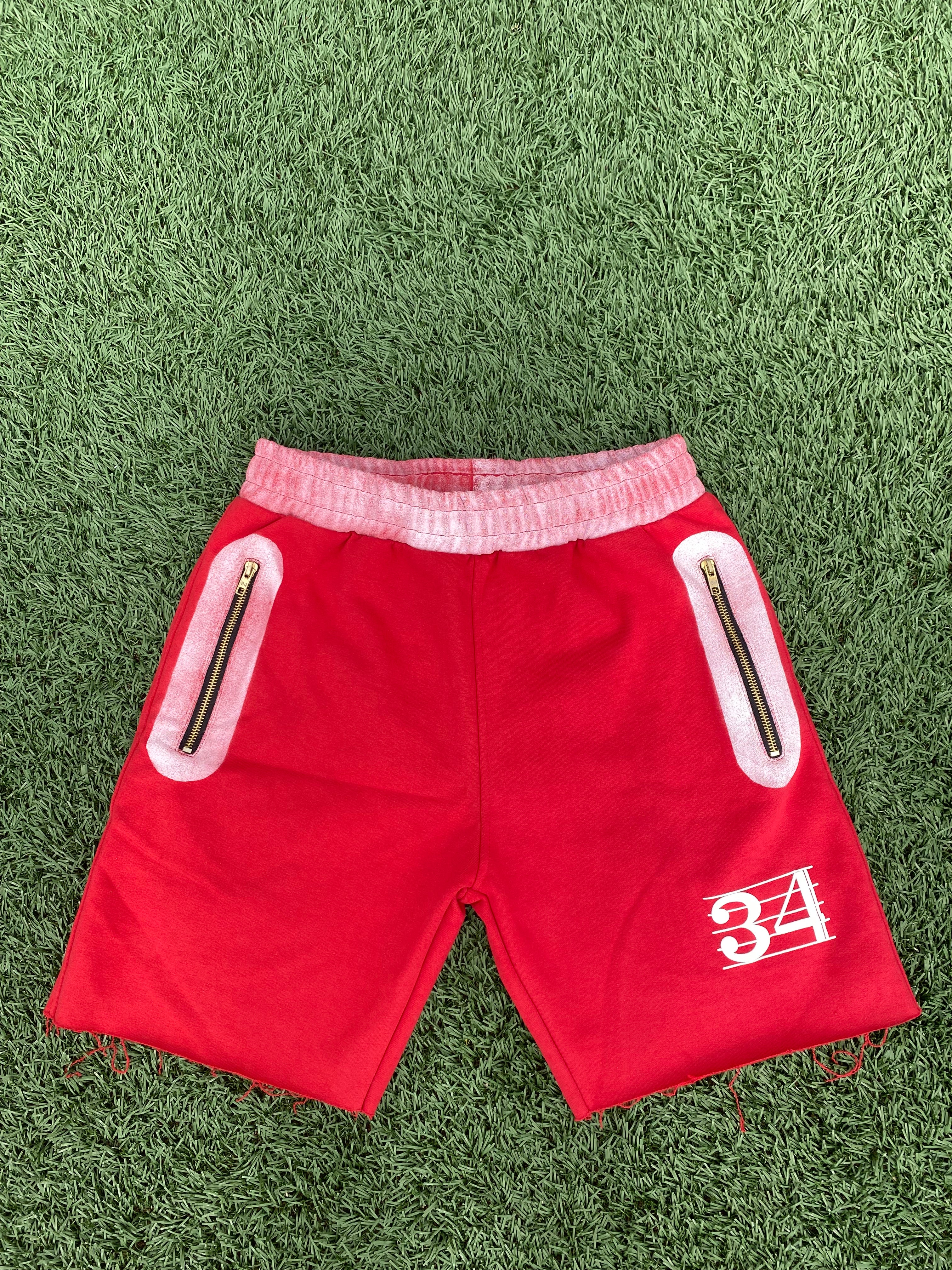 Acid Washed Sweat Shorts