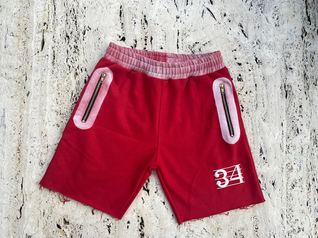 Acid Washed Sweat Shorts